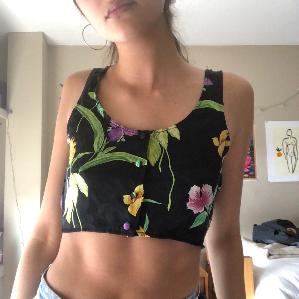 Vintage Victoria secret silk top